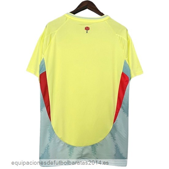 Nuevo Tailandia 2ª Camiseta Espana 2024 Amarillo Baratas